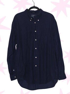 Hathaway Sport 100% cotton corduroy button up shirt XL